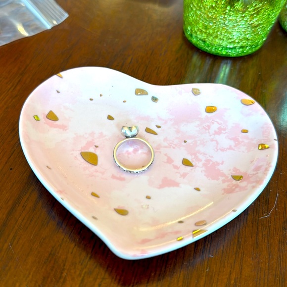 🩷SOLD🩷Brighton ROCK ROMANCE Pink Swarovski Crystal heart ring FREE EARRINGS - Picture 6 of 16